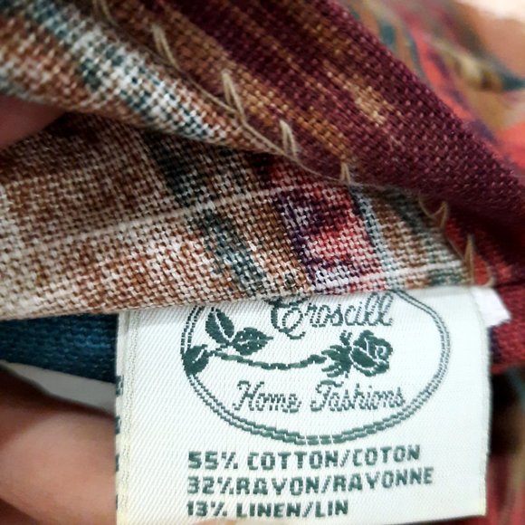 Croscill Home Fashions Cheyenne TWIN comforter blanket 2 shams southwest Aztec - Picture 7 of 11